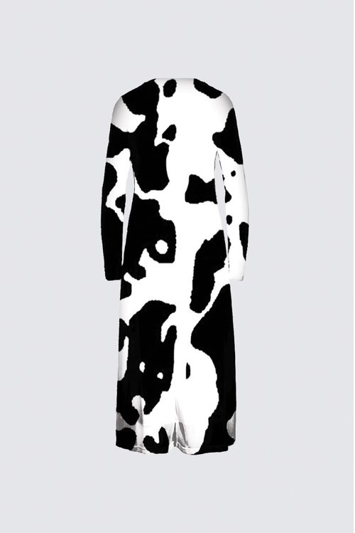 Picture of Cow Print Daniela Maxi Dress