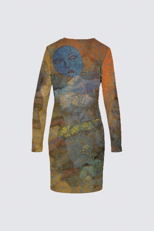 Picture of blue lady Sophia Dress