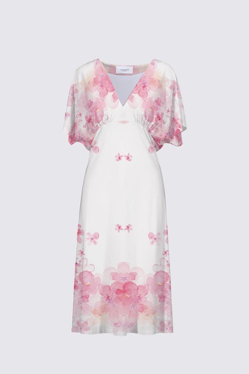 Picture of flower Sarah V-neck Dress