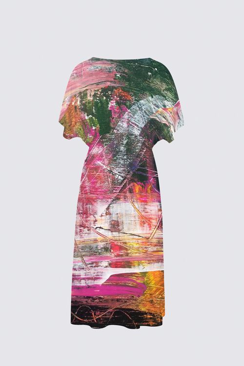 Picture of Abstract Sarah V-neck Dress