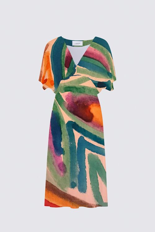 Picture of Hawaii  Sarah V-neck Dress