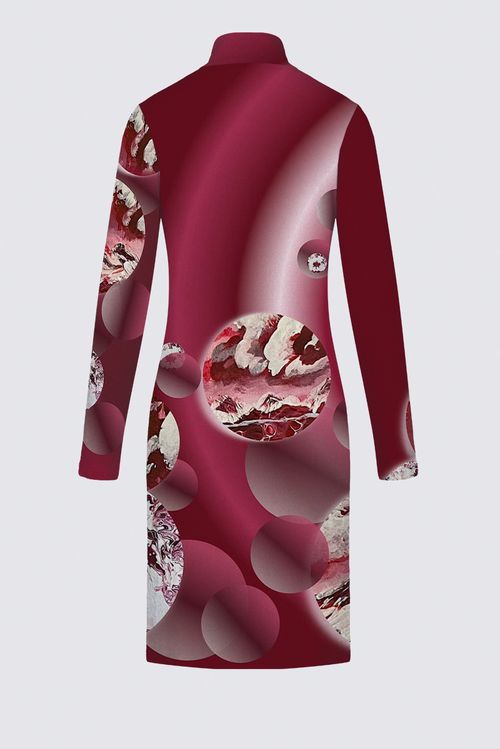 Picture of True North True Red Galaxy Victoire Black Dress