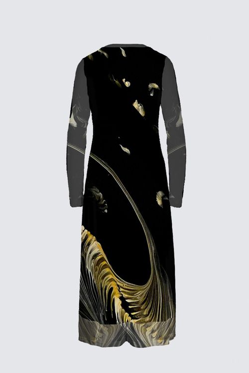 Picture of Angels Dance Daniela Black Maxi Dress 