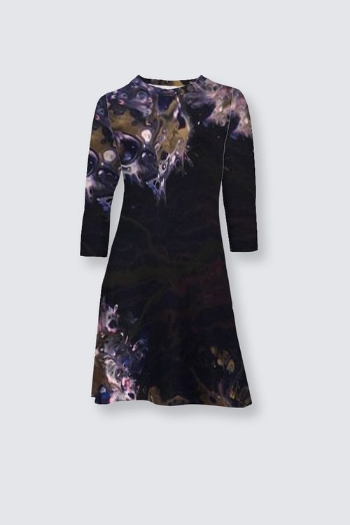 Picture of Japanese blossom Laura Flare Dress