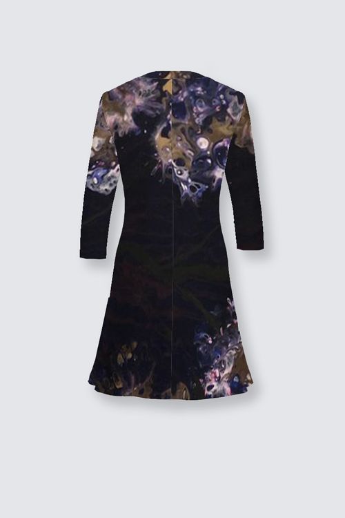 Picture of Japanese blossom Laura Flare Dress