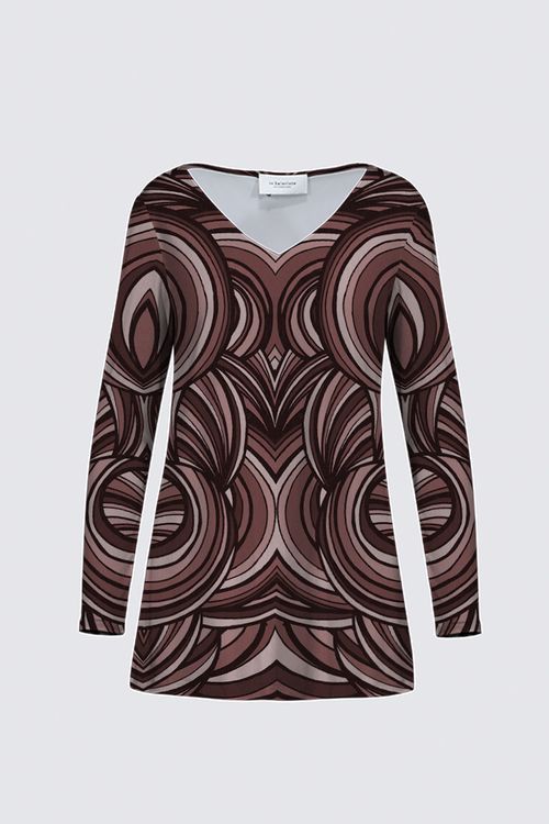 Picture of red symmetry Marlene Top