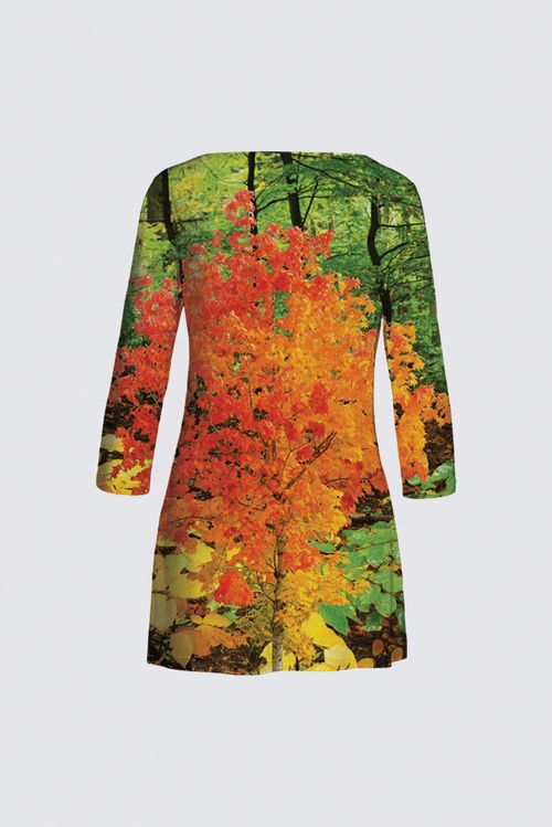 Picture of Autumn Tree and Leaves Patti Tunic II