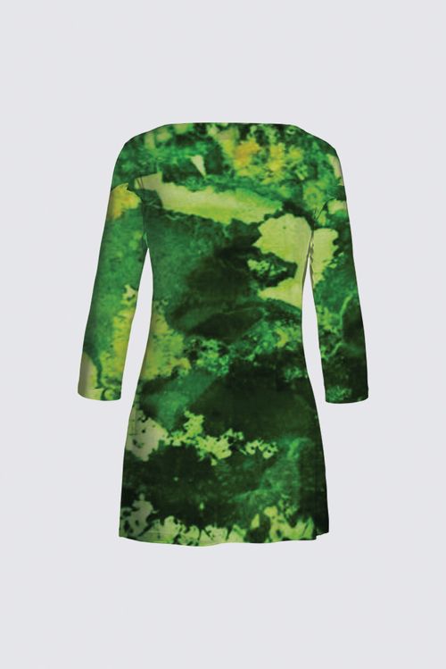 Picture of Kimaya - Green Patti Tunic II