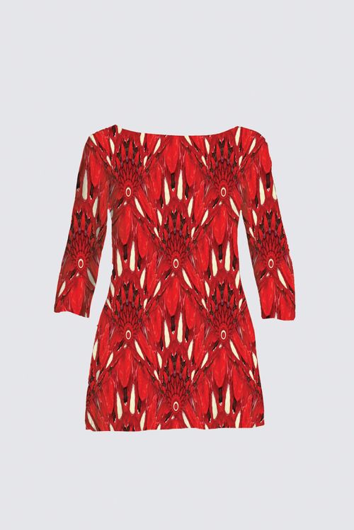 Picture of Feather diamond Plus-Size Patti Tunic II