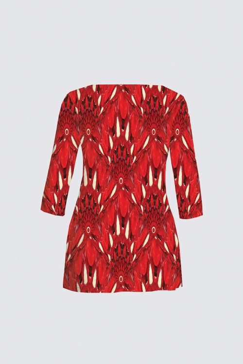 Picture of Feather diamond Plus-Size Patti Tunic II