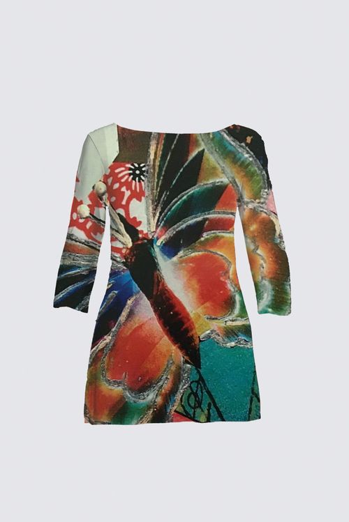 Picture of Bright Butterfly Plus-Size Patti Tunic II