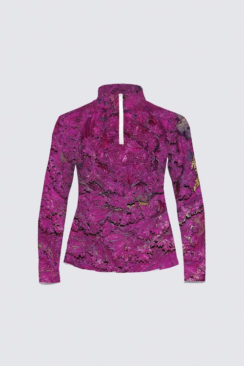 Picture of Purple Cabbage in the Fall Plus-Size Jamie Top