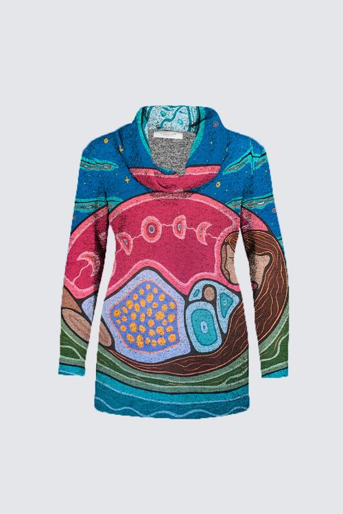 Picture of Moon Lodge Plus-Size Mia Tunic in Sweater Knit