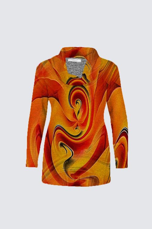 Picture of Yellow bird Plus-Size Mia Tunic in Sweater Knit