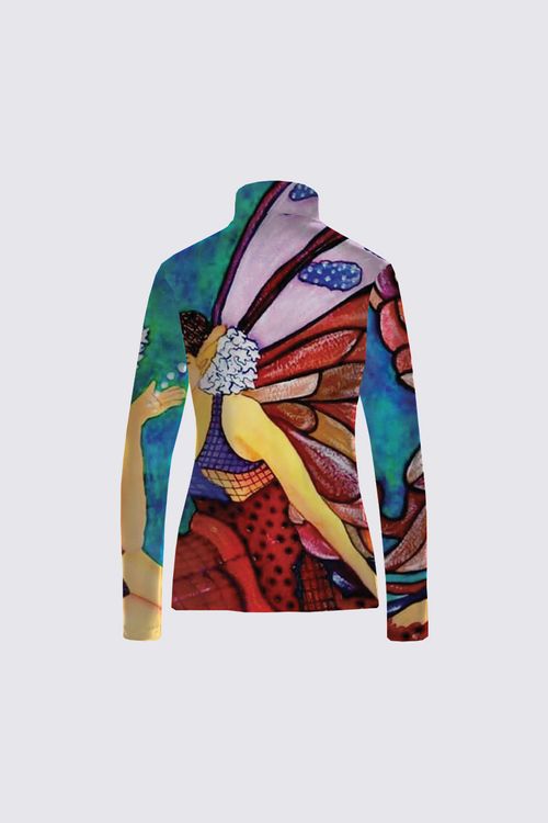 Picture of Fairies among us Catherine Full-zip Active top