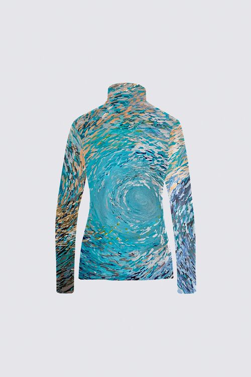 Picture of underwater Catherine Full-zip Active top