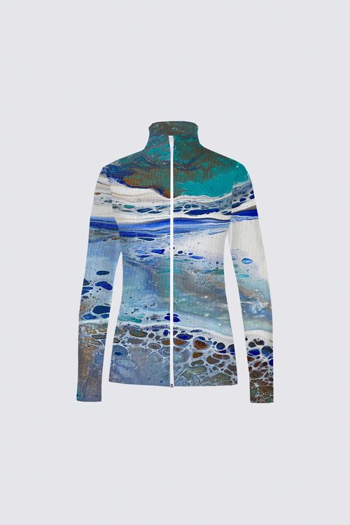 Picture of Ocean Full-zip Active top