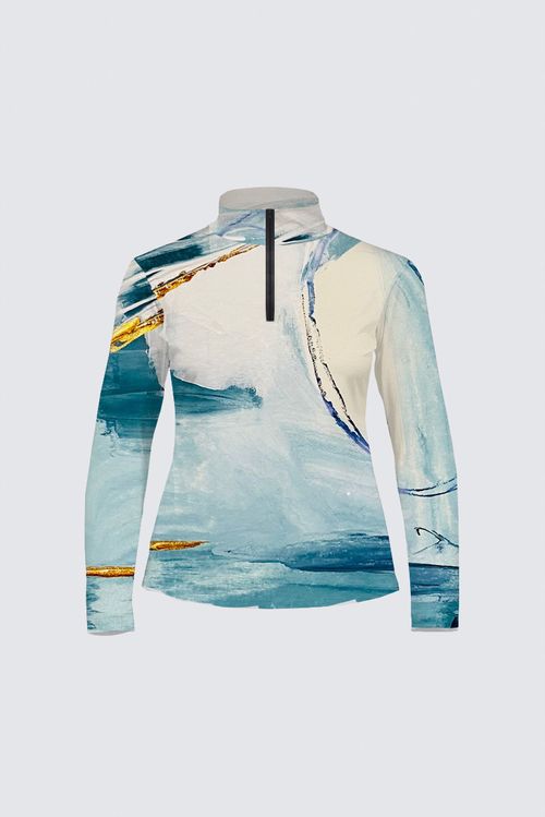 Picture of Underwater WLS33 Jamie Black Plus Size Top