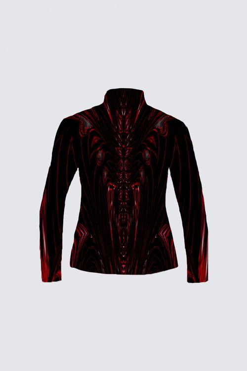 Picture of Mystique WLS33 Jamie Black Plus Size Top