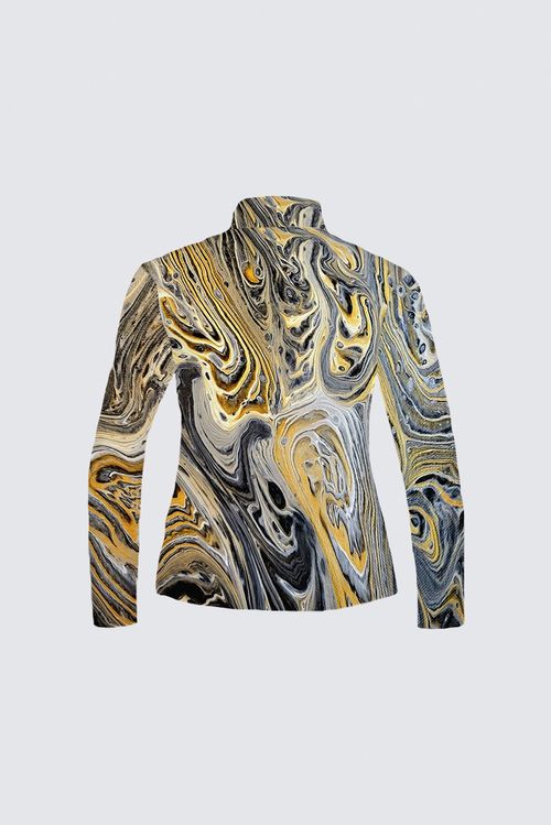 Picture of Metallurgy  WLS33 Jamie Black Plus Size Top