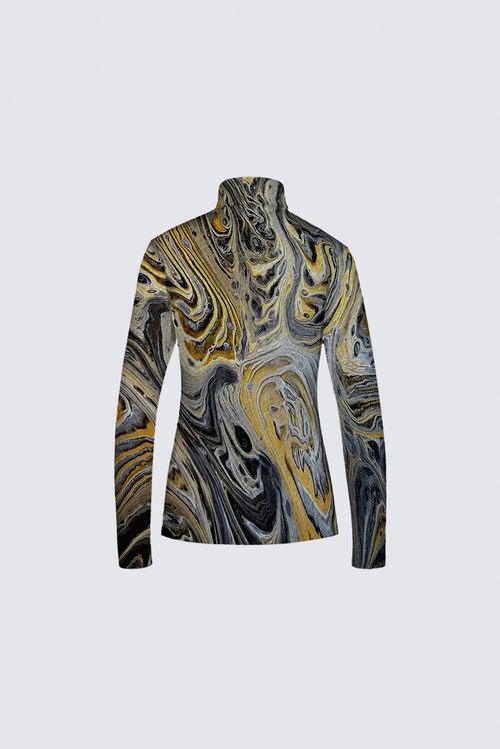 Picture of Metallurgy  Autumn Half-Zip Top