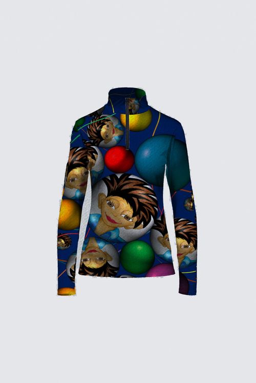 Picture of Danse céleste 2 Autumn Half-Zip Top