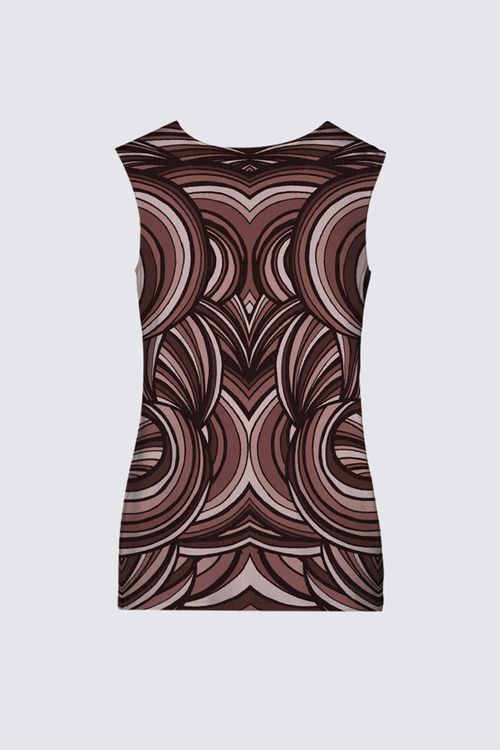 Picture of red symmetry Coco Tank