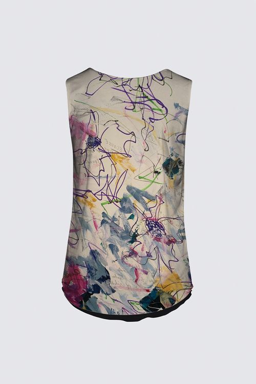 Picture of Hidden Messages Bonniefey Kaplan Tank