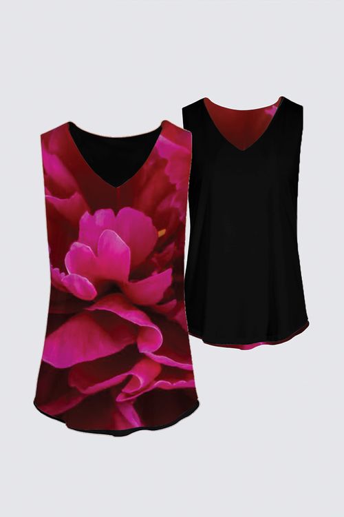 Picture of Magenta galore Kaplan Tank
