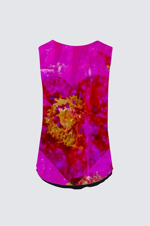 Picture of Floral heart  Kaplan Tank