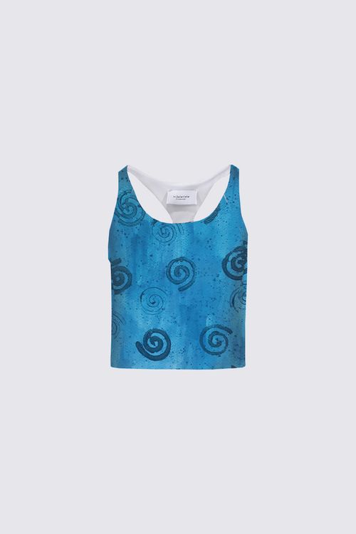 Picture of Blue Baubles Venus Active Support top