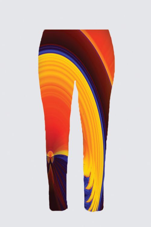 Picture of Sunset supreme Plus-Size Jackie Stretch Cigarette Pants