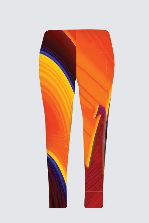 Picture of Sunset supreme Plus-Size Jackie Stretch Cigarette Pants