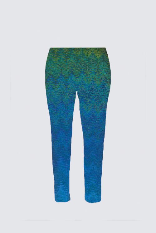 Picture of Waves of Completion Plus-Size Jackie Stretch Cigarette Pants