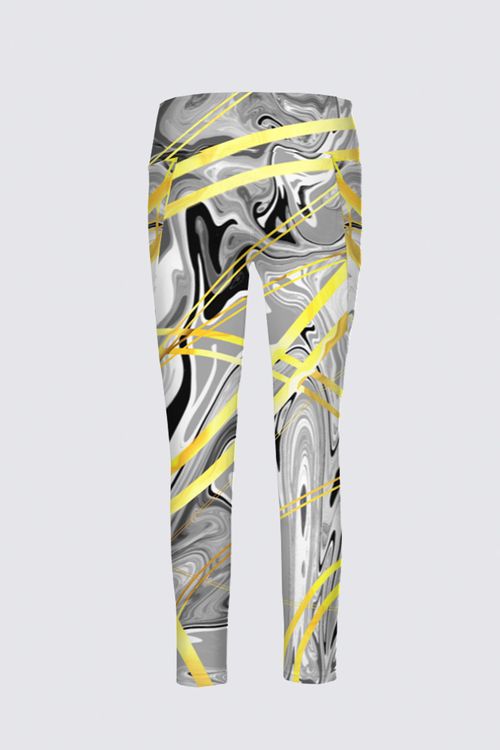 Picture of Silver and gold Serena Active Leggings