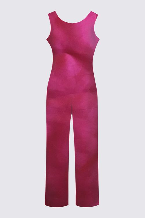 Picture of Pretty in Pink Chloe Sleeveless Jumpsuit