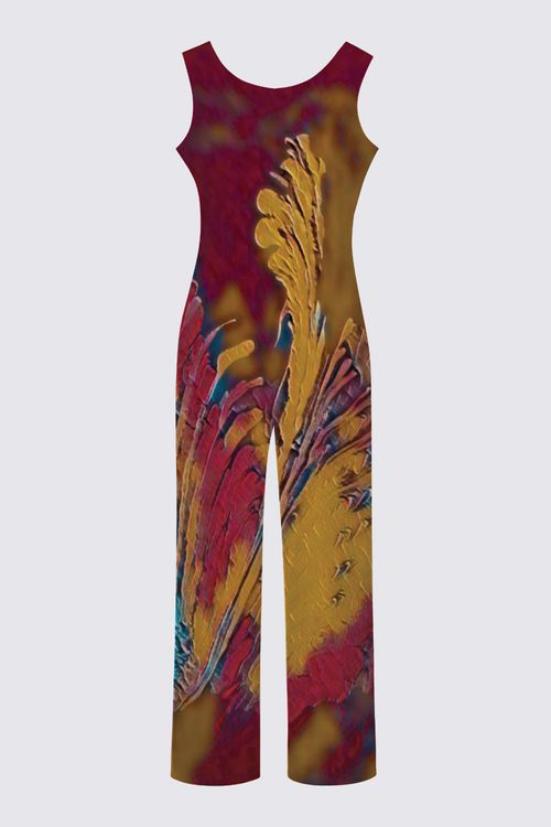 Picture of Flowers Chloe Sleeveless Jumpsuit