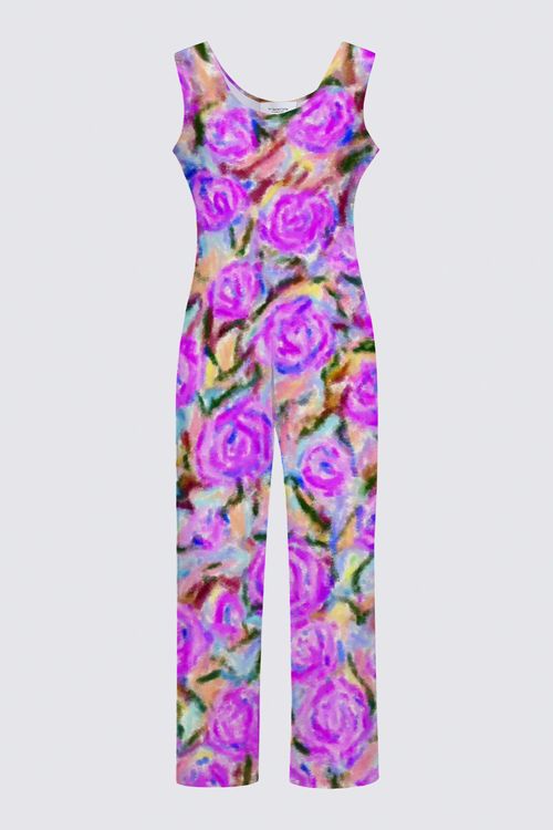 Picture of Denim Roses  Chloe Sleeveless Jumpsuit