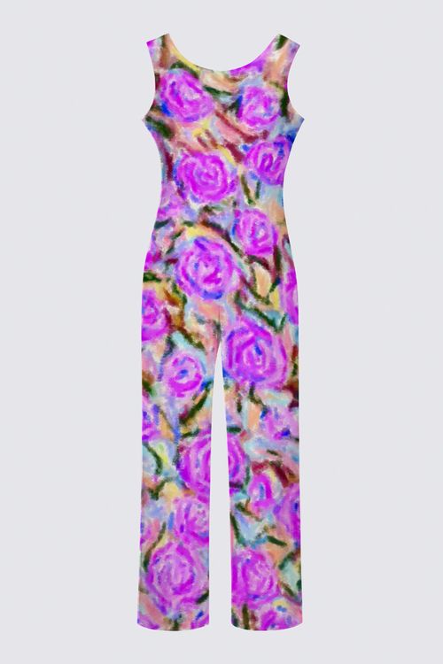 Picture of Denim Roses  Chloe Sleeveless Jumpsuit