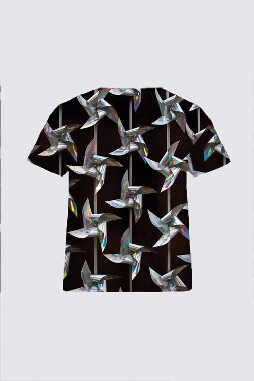 Picture of Silver windmills  Plus-Size Kiki Tee