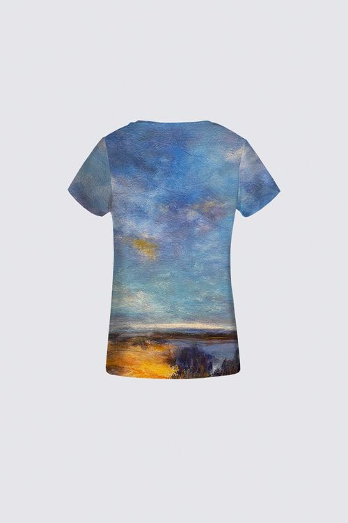 Picture of Blue Sky T-shirt (V-neck)