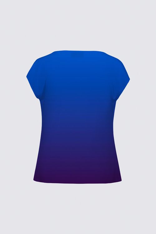 Picture of Blue Gradient Julie Drape T-shirt