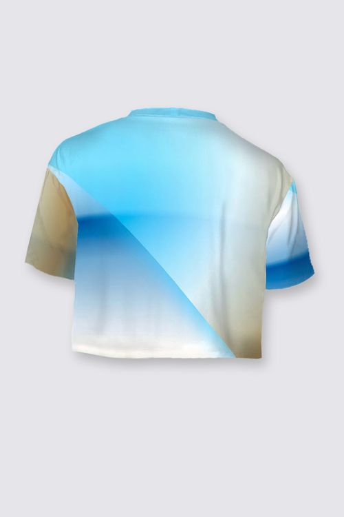 Picture of Ether Orb compliment Roxy Crop Oversized Tee